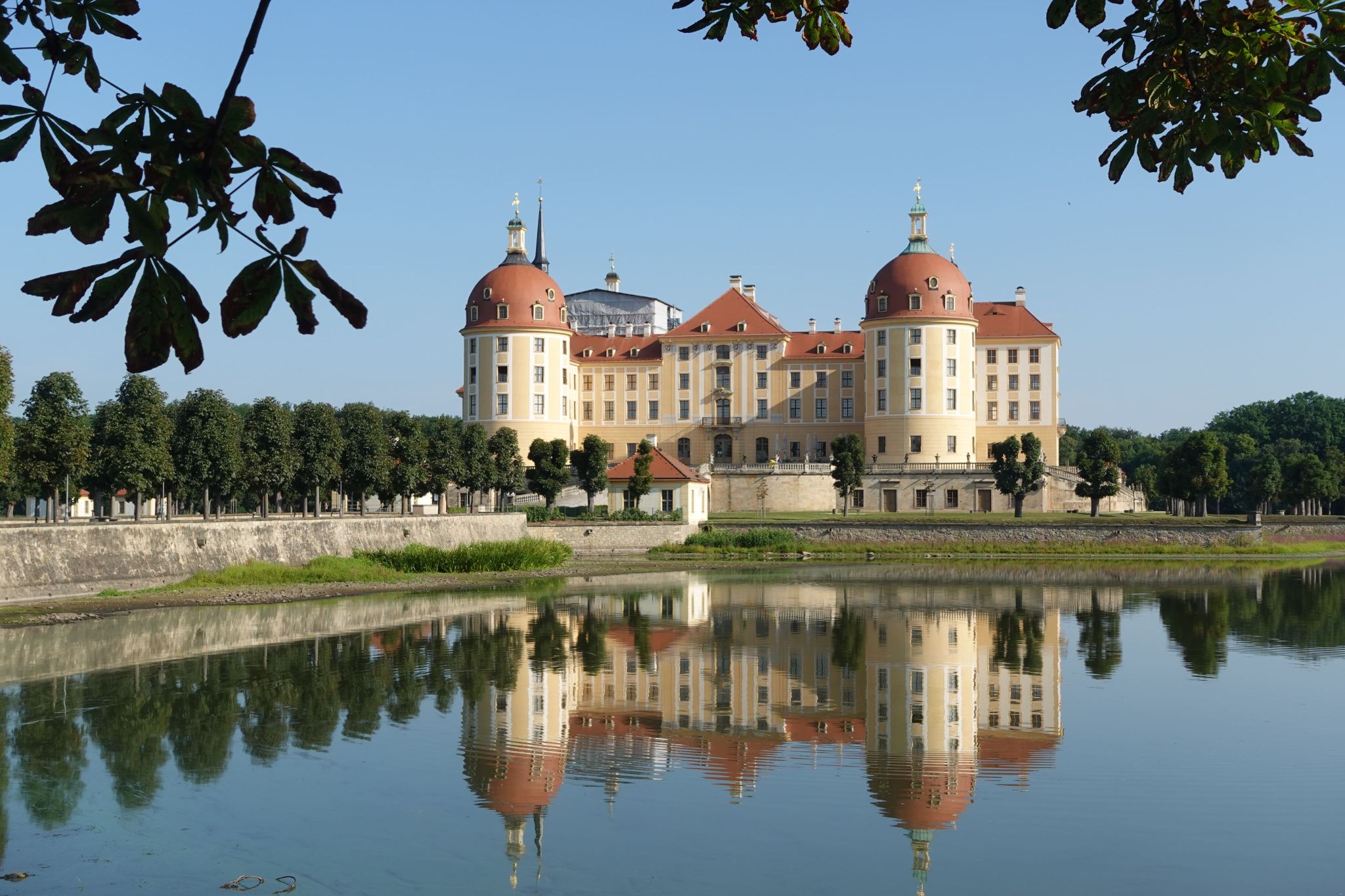 rund um Schloss Moritzburg
